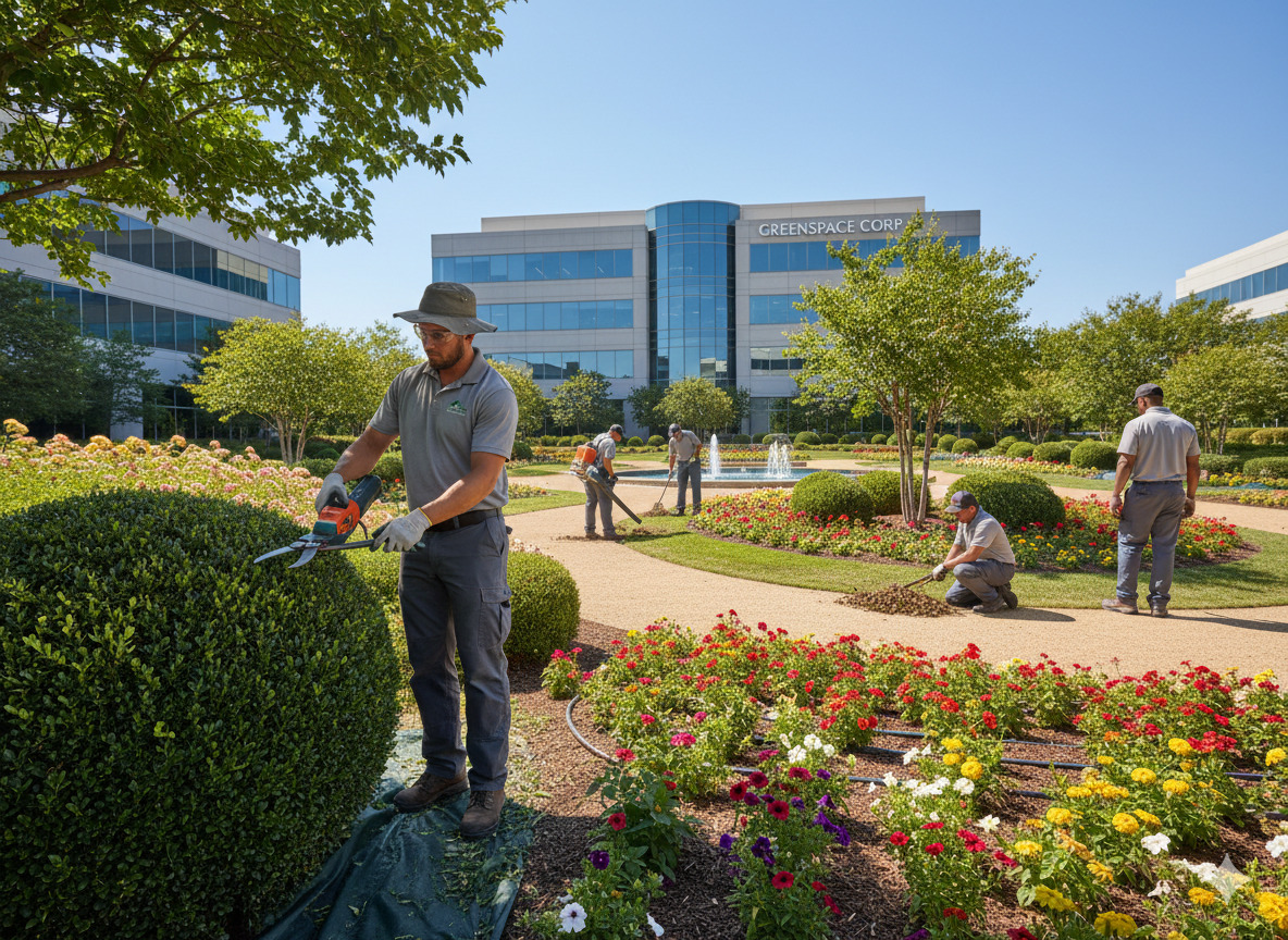 Commercial garden maintenance